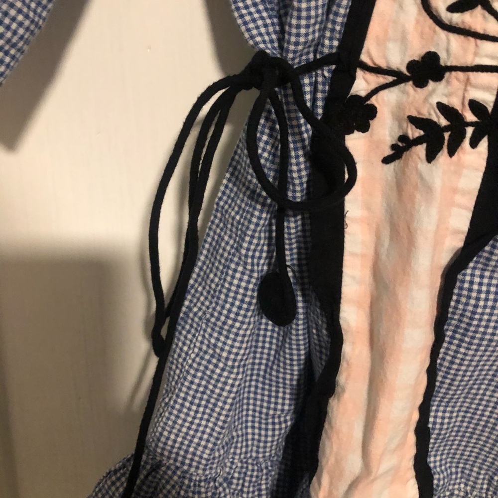 Ruffled Gingham Top - image 3